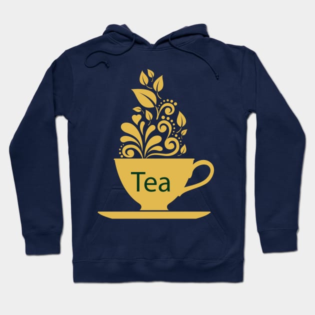 Tea Hoodie by Mako Design 